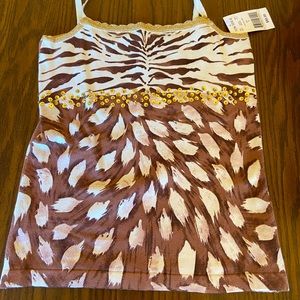 Charlotte Tarantola Spaghetti Strap top (Size Medium)